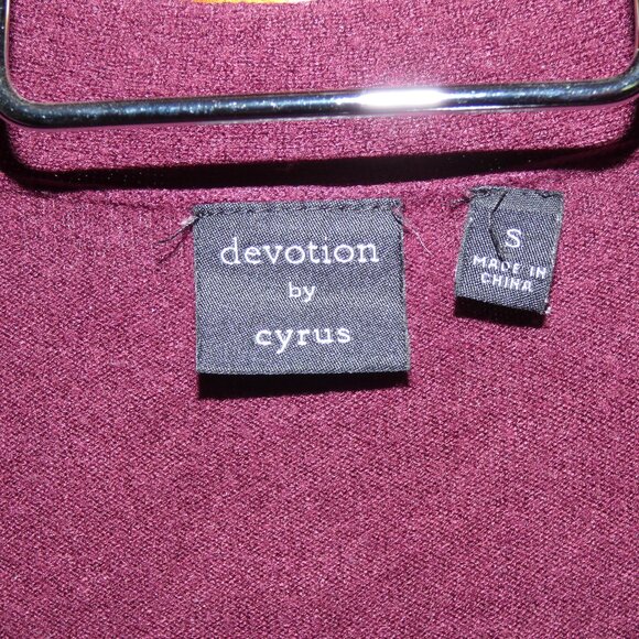 Lot of 2 Devotion by Cyrus open front cardigan sweaters - Picture 3 of 9